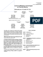 ACI 224.2R-92 Fisuración de Miembros de Hormigón en Tracción Directa PDF