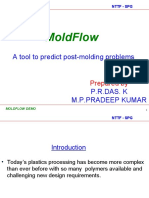 Moldflow: A Tool To Predict Post-Molding Problems