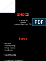 Shock: DR Terence See Consultant Emergency Department, TTSH