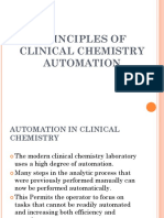 Principles of Clinical Chemistry Automation