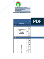 Prequalification For HSE KPI