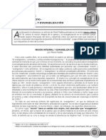 Misión Integral y Evangelización PDF