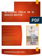 Actividad Física en El Adulto Mayor