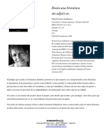Hacia Una Literatura Sin Adjetivos PDF
