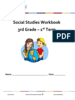 Social Studies Workbook 3rd Grade - 1 Term: Name: - Class