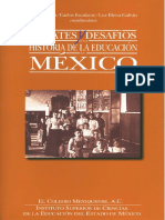 2002 Debates y Desafios. Historia de La Educacion Mexico PDF