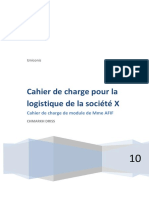 Driss Cahier de Charge