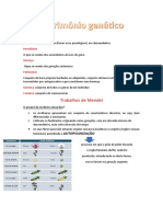 Trabalhos de Mendel: Hereditariedade