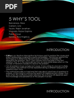 5 Whys Tool