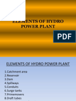 Elements of Hydro Power Plant I