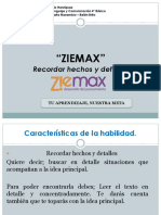 ZIEMAX - Recordar Hechos y Detalles