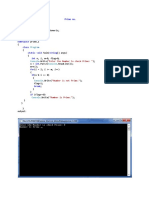 Prime No. Code: Using Using Using Using Namespace Class Static Void String Int Int For If