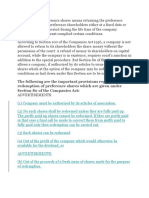 The Following Are The Important Provisions Regarding The Redemption of Preference Shares Which Are Given Under Section 80 of The Companies Act