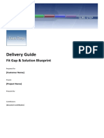 0.03 - Fit Gap Solution Blueprint Delivery Guide - AX