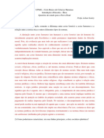 Introdução À Filosofia - Ética - Prova Final Resolvida - UFMG