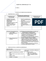 Sesion de Aprendizaje.4to y 5to