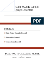 Models in Child Language Disorders