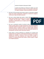 Autoevaluación Principio de Liderazgo de Calidad Paginas 78 y 79 VIP