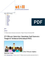 25 Vmware Interview Questions and Answers: Tough & Technical (Download PDF