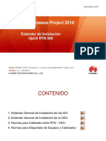 Estandar de Instalacion - MW V.1.2 - 2017 (Plan de Obras) PDF