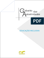 Autoatividades - Educação Inclusiva - Uniasselvi