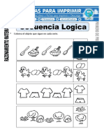 Colorea El Objeto Que Sigue en Cada Serie