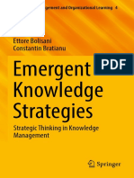 Emergent Knowledge Strategies Strategic Thinking in Knowledge Management PDF