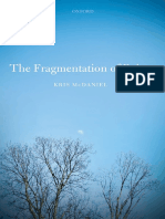 The Fragmentation of Being PDF