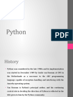 PYTHON Introduction