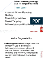 Segmentation Targeting Differentiation and Positioning