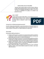 Análisis Del Modo y Efecto de Fallas