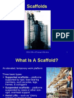 Scaffolds: OSHA Office of Training & Education 1