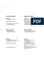 Dieta de Nutricionista-Hospital Militar