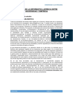 Monogragia de Informatica Juridica Universidad y Empresa