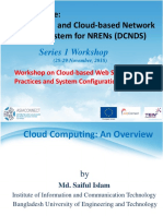 Prof - Islam Overview of Cloud Computing