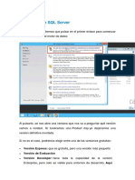 Instalación de SQL Server