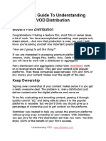 Guide To Understand VOD Distribution