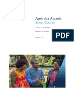 Australia Awards - Africa Short Course RFT 2018 - 2022 FINAL