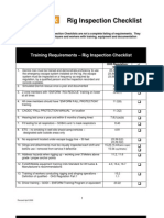 Rig Inspection Checklists 1