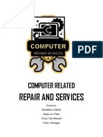 Computer Related: Repair and Services