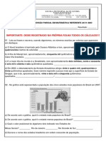 Trabalho de Progressão de Matemática - 7º Ano