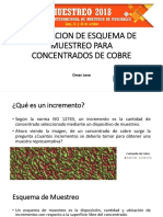 SIMULACION DE ESQUEMA DE MUESTREO PARA CONCENTRADOS DE COBRE - Omar Leva PDF