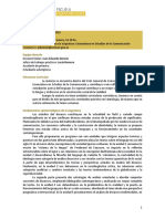 Análisis Del Discurso - Programa 2019