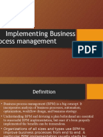 Implementing Business Process