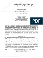 Fiber-Reinforced Plastic Grid For Reinforced Concrete Construction