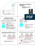 Alpha Decay Quantum Tunneling