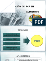 Aplicación de PCR en Alimentos PDF