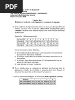 Lab3. MTC Datos Sin Agrupar