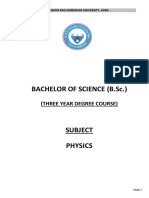 B.sc. (Physics)