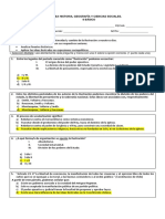 Prueba ILUSTRACIÓN 8vo 2018